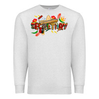 Oatmeal Heather cinco de mayo secretary Premium Sweatshirt - CowGirlArtShop