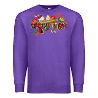 Purple cinco de mayo secretary Premium Sweatshirt - CowGirlArtShop