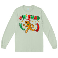 Matcha oh snap with gingerbread Long Sleeve Tee - MaliasSmallBusiness
