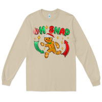 Mushroom oh snap with gingerbread Long Sleeve Tee - MaliasSmallBusiness