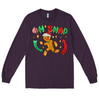 Plum oh snap with gingerbread Long Sleeve Tee - MaliasSmallBusiness