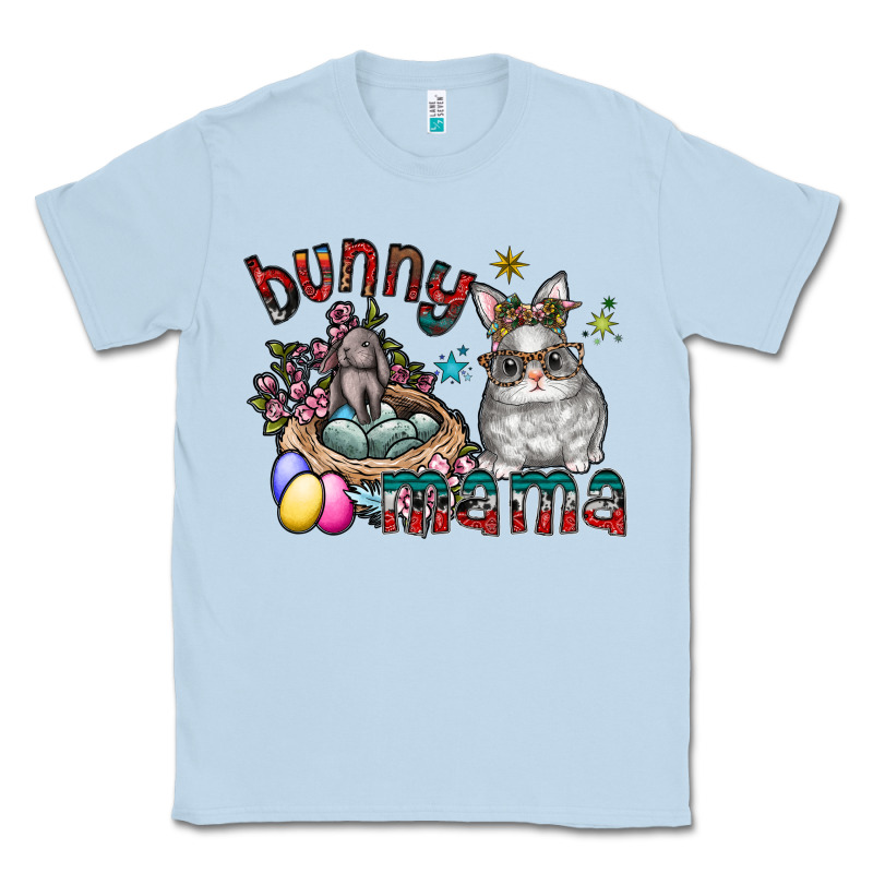 Bunny Mama Classic Tee by CowhideDigitalArt | Teevron