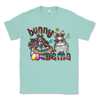 Seafoam Bunny mama Classic Tee - CowhideDigitalArt