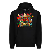 Black cinco de mayo nail tech Premium Hoodie - CowGirlArtShop