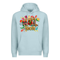 Blue Mist cinco de mayo nail tech Premium Hoodie - CowGirlArtShop
