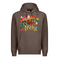 Coffee cinco de mayo nail tech Premium Hoodie - CowGirlArtShop