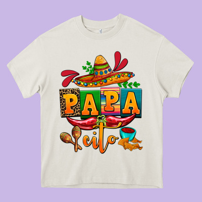 Papa Cito Cinco De Mayo Heavy Core Tee Designed By Adodesignshop