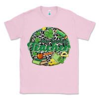 Bubblegum Pink one lucky teacher Classic Tee - MaliasSmallBusiness