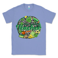 Colony Blue one lucky teacher Classic Tee - MaliasSmallBusiness