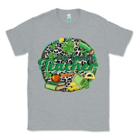 Heather Grey one lucky teacher Classic Tee - MaliasSmallBusiness