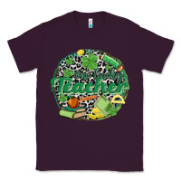 Plum one lucky teacher Classic Tee - MaliasSmallBusiness