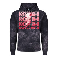 Cloud Black mom of both girls Vintage Hoodie - MaliasSmallBusiness