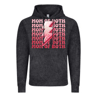 Vintage Black mom of both girls Vintage Hoodie - MaliasSmallBusiness
