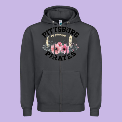 Pittsburg Pirates Zipper Hoodie Designed By Bettercallsaul