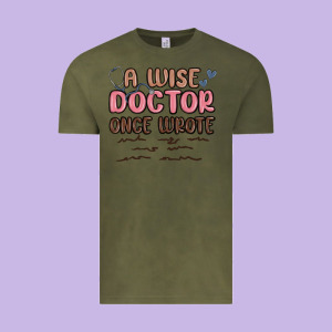 A Wise Doctor Once Said Vintage Tee Designed By Maliassmallbusiness