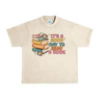 Sandshell it's a good day to read a book Urban Heavy Tee - MaliasSmallBusiness