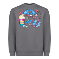 Storm nurse life Heavyweight Sweatshirt - MaliasSmallBusiness