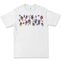 White usa ice cream and popsicles Premium Tee - AdoDesignShop