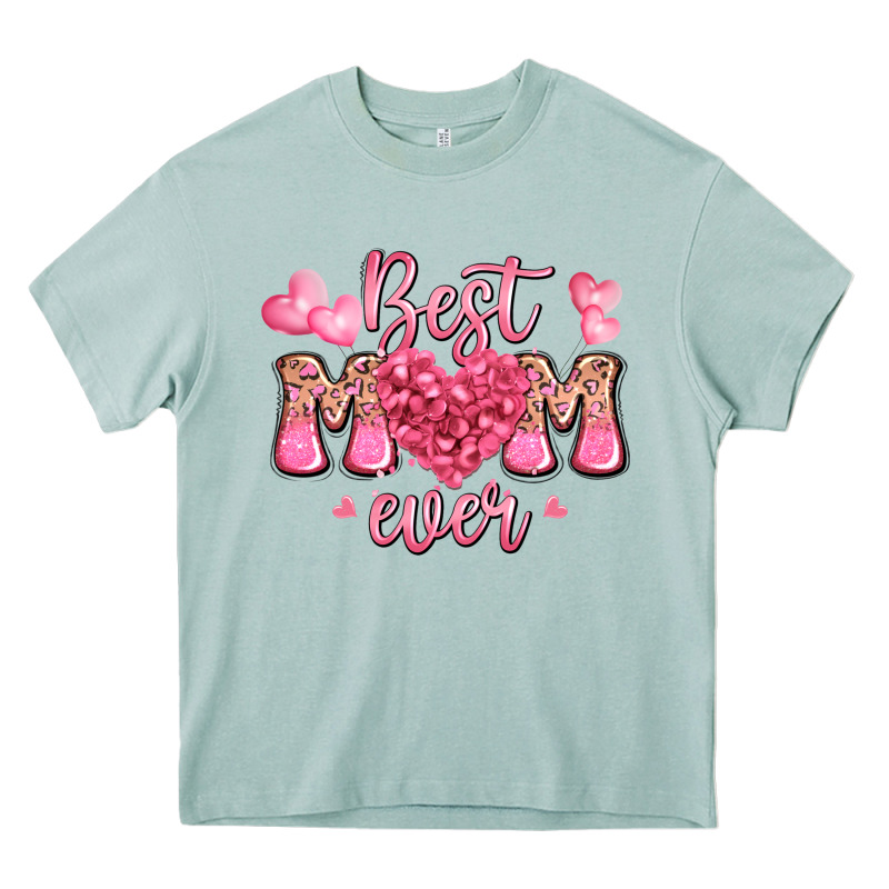 Best Mom Ever Mother's Day Heavy Core Tee by JahusDesignShop | Teevron