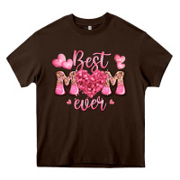 Chocolate Brown best mom ever mother's day Heavy Core Tee - JahusDesignShop