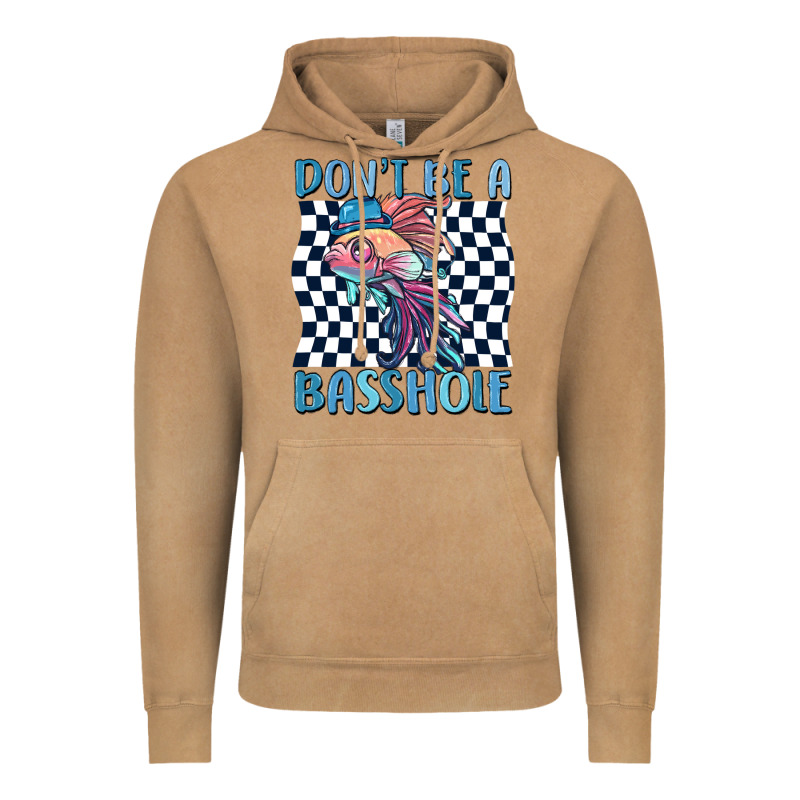 Dont Be A Basshole Vintage Hoodie by MaliasSmallBusiness | Teevron