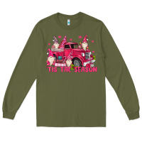 Army Green tis the season Long Sleeve Tee - MaliasSmallBusiness