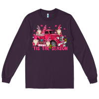 Plum tis the season Long Sleeve Tee - MaliasSmallBusiness
