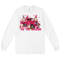 White tis the season Long Sleeve Tee - MaliasSmallBusiness