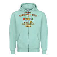 Seafoam Never Underestimate A Nurse Zipper Hoodie - Bettercallsaul