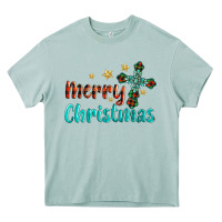 Arona merry christmas turquoise gemstones cross Heavy Core Tee - BarkalooDesign