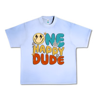 Grape Ice one happy dude Urban Heavy Tee - MaliasSmallBusiness