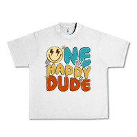 Lunar Rock one happy dude Urban Heavy Tee - MaliasSmallBusiness