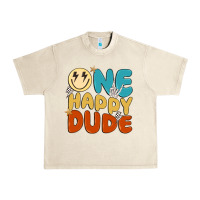 Sandshell one happy dude Urban Heavy Tee - MaliasSmallBusiness