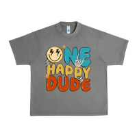 Tornado one happy dude Urban Heavy Tee - MaliasSmallBusiness