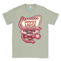 Matcha cupids howdy lodge find your cowboy open Classic Tee - MaliasSmallBusiness