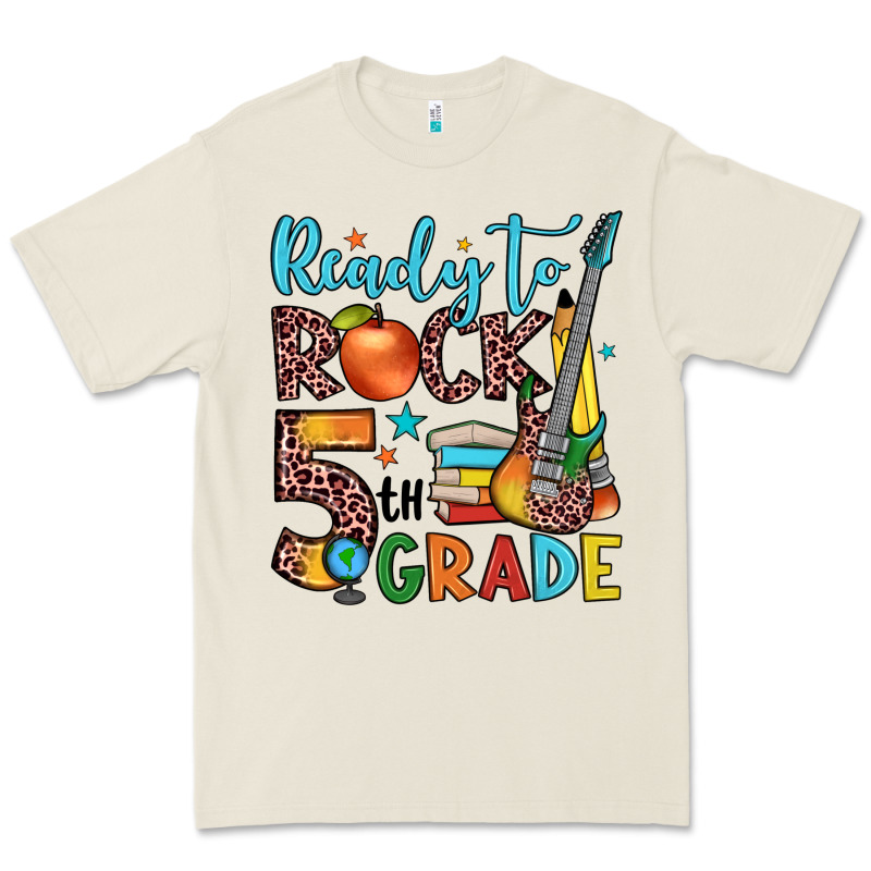 Ready To Rock 5th Grade Premium Tee by JahusDesignShop | Teevron