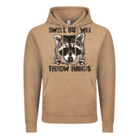 Sweet But Will Throw Hands Vintage Hoodie | Teevron
