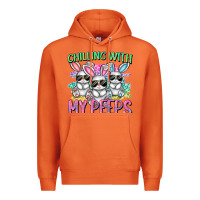 Carrot chilling with my peeps easter bunnies cowgirl cowg Premium Hoodie - CowGirlArtShop