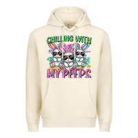 Sandshell chilling with my peeps easter bunnies cowgirl cowg Premium Hoodie - CowGirlArtShop