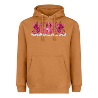 Meerkat cancer ribbon with daisy Heavyweight Hoodie - TumblerDesignByShophia