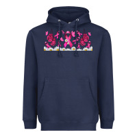 Cancer Ribbon With Daisy Heavyweight Hoodie | Teevron