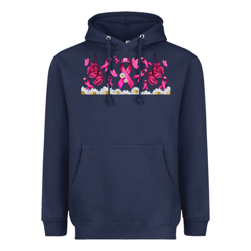 Cancer Ribbon With Daisy Heavyweight Hoodie by TumblerDesignByShophia | Teevron