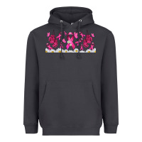 Smoke cancer ribbon with daisy Heavyweight Hoodie - TumblerDesignByShophia