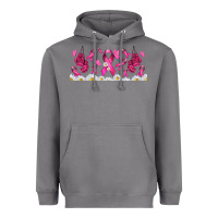 Storm cancer ribbon with daisy Heavyweight Hoodie - TumblerDesignByShophia