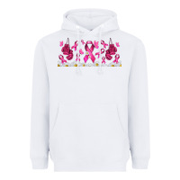 White cancer ribbon with daisy Heavyweight Hoodie - TumblerDesignByShophia