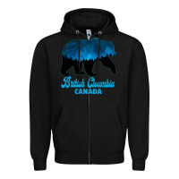 Black British Cloumbia Canada Zipper Hoodie - Bettercallsaul