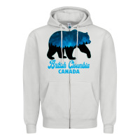 Dove Grey British Cloumbia Canada Zipper Hoodie - Bettercallsaul