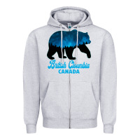 Heather Grey British Cloumbia Canada Zipper Hoodie - Bettercallsaul