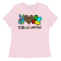 Bubblegum Pink accept love understand Ladies Tee - CowhideDigitalArt