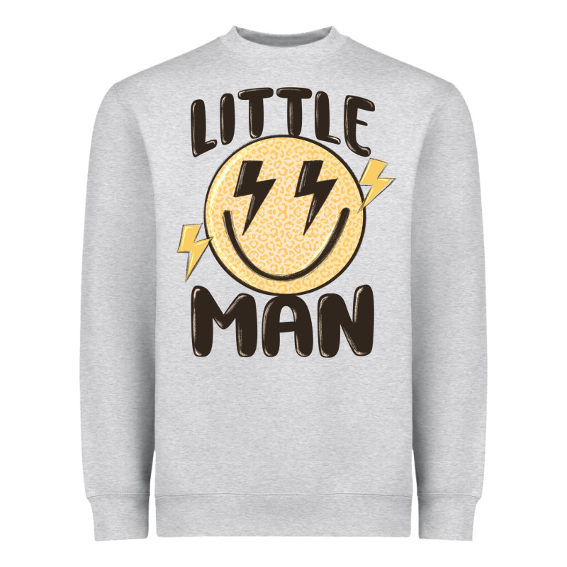 Little Man Heavyweight Sweatshirt by MaliasSmallBusiness | Teevron
